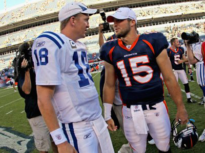 Tim Tebow, Peyton Manning Leaders With Higher Consciousness